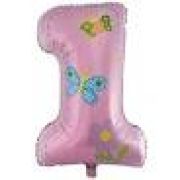 Шар Цифра 1  34