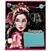 Тетрадь 24 л. линия диз 2, TIK TOK GIRL NL-24-69302-TT TIK TOK GIRL