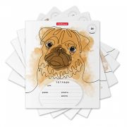 Тетрадь школьная ученическая ErichKrause® Дружок, 24 листа, линейка