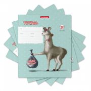 Тетрадь школьная ученическая ErichKrause® Лама, 24 листа, линейка_MIX-PACK