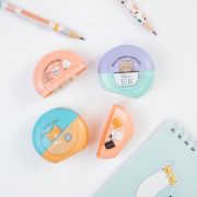 Точилка пластиковая MESHU «Beary beary» 2 отверстия, ассорти