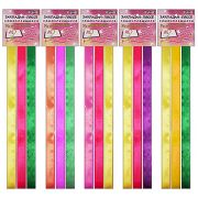 Набор закладок-ляссе « Нетеряшки » № 8 для формата А5 для девочек самоклеющиеся, ассорти, из 3-х широких лент