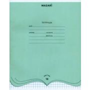 Тетрадь 12л  А5 кл.обложка мелованная, ассорти 4 цвета