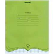 Тетрадь 18л  А5 кл.обложка мелованная, ассорти 4 цвета