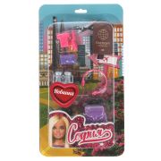 321534 Аксессуары для кукол 29 см комплект акс  для Софии, путешествие, блистер КАРАПУЗ