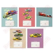 Тетрадь А5 12л. Скрепка. Линия.Гонка