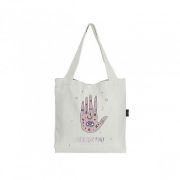 Шопер LOREX COTTON PURPLE MOTH 40х40х5 см с принтом