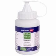 Краски акриловая худож флакон 250 мл белила титановые 191072