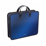 Папка пластиковая для творчества ErichKrause® Matt Ice Metallic, A4+, синий (в пакете по 1 шт.)