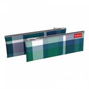 Пенал конверт ErichKrause® 220х90мм Forest Tartan