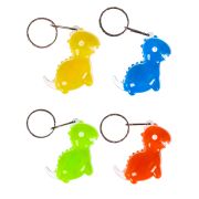 Фонарик из пластика,12 шт,цвет микс,на картоне (Арт. Z027)