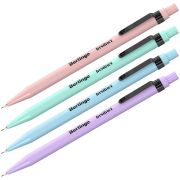 Карандаш механический Berlingo «Instinct» 0,5мм, с ластиком, ассорти