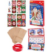 Адвент - календарь в крафт пакетах  АК-7515