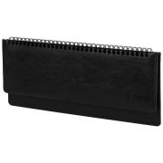 Планинг датированный 2023 305х140 мм BRAUBERG «Imperial», под кожу, черный, 113994