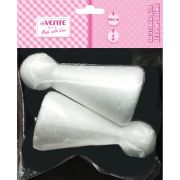 Набор заготовок из пенопласта Ангелы 110х52мм 2шт 8003923 deVente