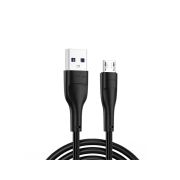 Дата кабель USB- MicroUSB.KUULAA KL-X51-M-200,длина 2м,оплетка из ПВХ,черный
