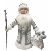Фигурка Дед Мороз 40см, серебрянный, в упаковке ДМ-12 Батик