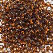 Бисер круглый 2,3мм темно янтарный 5гр. 1-й сорт F195 17110 Gamma