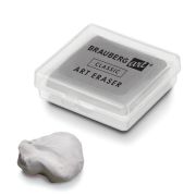 Ластик-клячка художественный, серый, в футляре, 40x36x10 мм, BRAUBERG ART «CLASSIC», 271154