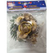 Новогоднее украш. «Венок новогодний», диаметр 6см