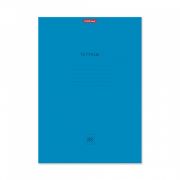 Тетрадь общая ученическая ErichKrause® Классика Neon голубая, А4, 48 листов, клетка