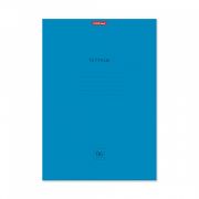 Тетрадь общая ученическая ErichKrause® Классика Neon голубая, А4, 96 листов, клетка