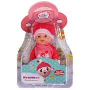 338317 Пупс неозвуч МАЛЫШАРИКИ 12см, можно купать, на блистере КАРАПУЗ в кор