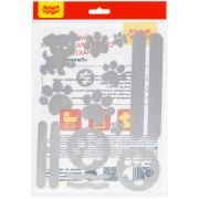 Набор светоотражающих наклеек Мульти-Пульти «Лапки», 16шт.