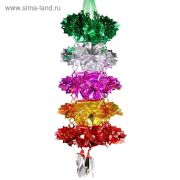 Фонарик растяжка цветы 50*50см  702570