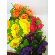 Цветок исскуственный «Пион»,7 веточек,75см,