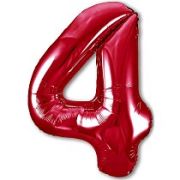 Шар ЦИФРА 4 40