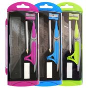 Готовальня 7 предметов, пласт.футляр,европодвес,пласт.+металл,цвет АССОРТИ S65008 Josef Otten