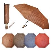 Зонт «Полоски», полуавтомат, 4 вида, d-95см, ассорти HL20804