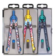 Готовальня 2 предмета, пласт.футляр,европодвес,пласт.+металл,цвет АССОРТИ S56002A Josef Otten