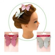 Заколка для волос «Бабочка»,  ассорти 6743 J.Otten