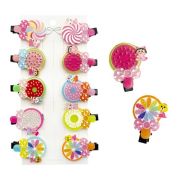 Заколка для волос «Леденец», ЦЕНА ЗА 1 ШТ, ассорти ZF1531-4