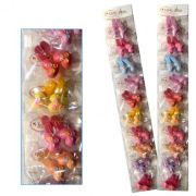 Заколка для волос «Сердечко», цена за 2 шт., пластик, ассорти 9541