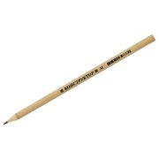 Карандаш ч/г Красин «Конструктор» М (B) круглый, заточен., корпус светлый лак