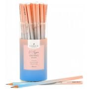 Карандаш чернографит. дерев. LOREX V-TYPE GRADIENT НВ заточенный трехгранный тубус принт на корпусе