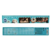 Линейка пластиковая «Аниме» с таблицей умножения, 20 см в ПВХ-подвесе