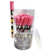 Ручка гелевая   прорезиненная Каваи «Девочка с котиками» цвет чернил синий, 0,5 мм