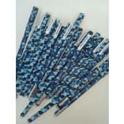 Ручка гелевая Камуфляж со стираемыми чернилами, цвет чернил синий 0,5 мм в пластиковом тубусе