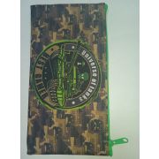 Пенал плоский Танк. Размер: 20,5*10,8 см, полиэстер,одно  отд.