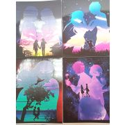 Тетрадь Аниме Романтика А5, клетка, 48 листов, на скрепке