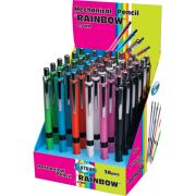Карандаш механический RAINBOW 0.5 мм (корпус ассорти) в дисплее