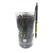 Ручка шариковая автомат ПОВЕЗЛО ПОВЕЗЛО, корпус Slim прорезиненный, цвет чернил синий, 0,7 мм