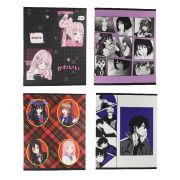 Тетрадь Аниме А5, клетка, 48 листов, на скрепке, внутренний блок офсет, о