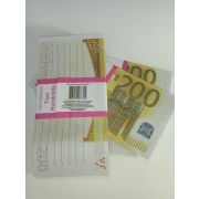 Блокнот пачка 200 евро
