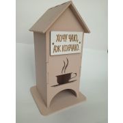 Сувенир Чайный домик Хочу чаю, аж кончаю