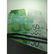 Сувенирные деньги 50 шекелей